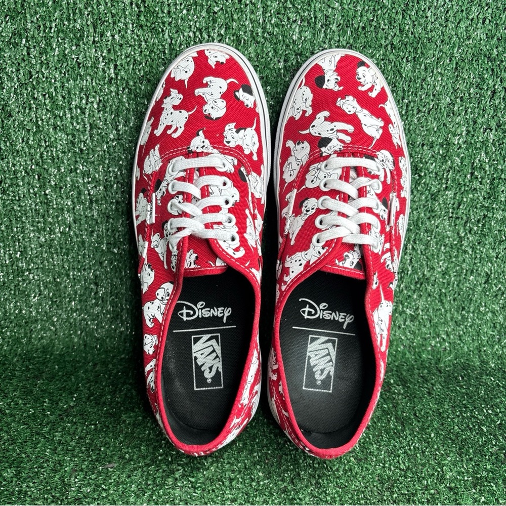 VANS Disney 101 Dalmatians Red White Sneakers RARE Limited Edition Men's Size 11 - Picture 5 of 12